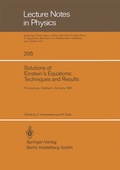 Cover: Solutions of Einstein's Equations: Techniques and Results - Springer