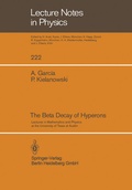 Cover: The Beta Decay of Hyperons - Springer