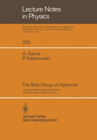 Enlarge image Cover: The Beta Decay of Hyperons - Springer