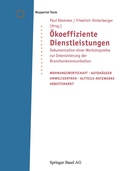 Cover: &Ouml;koeffiziente Dienstleistungen - Birkh&auml;user