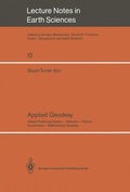 Cover: Applied Geodesy - Springer