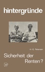 Cover: Sicherheit der Renten? - Physica