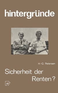 Enlarge image Cover: Sicherheit der Renten? - Physica