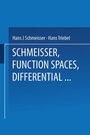 Cover: Function Spaces, Differential Operators and Nonlinear Analysis - Vieweg+Teubner Verlag