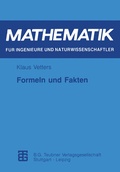 Cover: Formeln und Fakten - Vieweg+Teubner Verlag