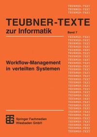 Enlarge image Cover: Workflow-Management in verteilten Systemen - Vieweg+Teubner Verlag