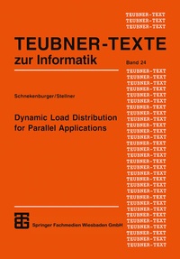 Enlarge image Cover: Dynamic Load Distribution for Parallel Applications - Vieweg+Teubner Verlag