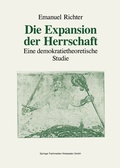 Cover: Die Expansion der Herrschaft - VS Verlag f&uuml;r Sozialwissenschaften