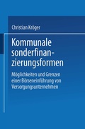 Cover: Kommunale Sonderfinanzierungsformen - Deutscher Universit&auml;tsverlag
