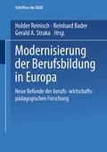 Cover: Modernisierung der Berufsbildung in Europa - VS Verlag f&uuml;r Sozialwissenschaften