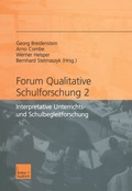 Cover: Forum qualitative Schulforschung 2 - VS Verlag f&uuml;r Sozialwissenschaften