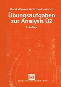 Cover: &Uuml;bungsaufgaben zur Analysis &Uuml; 2 - Vieweg+Teubner Verlag