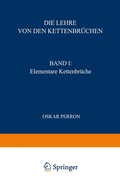 Cover: Die Lehre von den Kettenbr&uuml;chen - Vieweg+Teubner Verlag