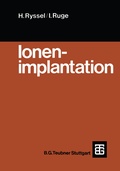 Cover: Ionenimplantation - Vieweg+Teubner Verlag