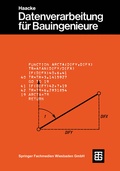 Cover: Datenverarbeitung f&uuml;r Bauingenieure - Vieweg+Teubner Verlag