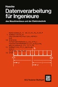 Cover: Datenverarbeitung f&uuml;r Ingenieure - Vieweg+Teubner Verlag
