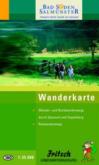 Abbildung von: Bad Orb - Bad Soden-Salmünster - Fritsch Landkartenverlag