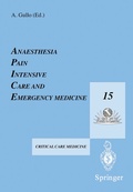 Cover: Anaesthesia, Pain, Intensive Care and Emergency Medicine - A.P.I.C.E. - Springer