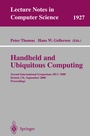 Cover: Handheld and Ubiquitous Computing - Springer