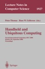 Cover: Handheld and Ubiquitous Computing - Springer