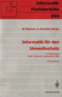 Enlarge image Cover: Informatik für den Umweltschutz - Springer
