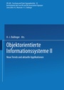 Cover: Objektorientierte Informationssysteme II - Springer