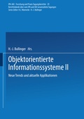 Cover: Objektorientierte Informationssysteme II - Springer