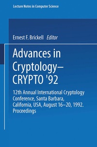 Abbildung von: Advances in Cryptology - CRYPTO '92 - Springer