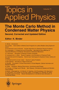 Enlarge image Cover: The Monte Carlo Method in Condensed Matter Physics - Springer