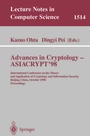 Cover: Advances in Cryptology - ASIACRYPT'98 - Springer