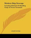 Cover: Modern Ship Stowage - Kessinger Publishing