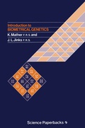 Cover: Introduction to Biometrical Genetics - Chapman and Hall