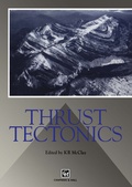Cover: Thrust Tectonics - Springer