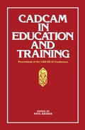 Cover: CADCAM in Education and Training - Springer