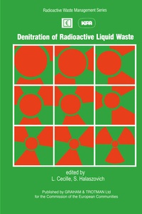 Enlarge image Cover: Denitration of Radioactive Liquid Waste - Kluwer Academic Publishers