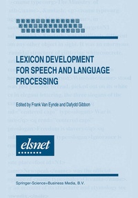Abbildung von: Lexicon Development for Speech and Language Processing - Springer