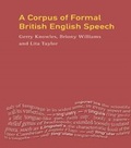 Cover: A Corpus of Formal British English Speech - Routledge