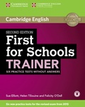 Cover: First for Schools Trainer for the revised exam - Klett