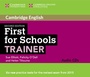 Cover: First for Schools Trainer for the revised exam - Klett