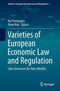 Cover: Varieties of European Economic Law and Regulation - Springer
