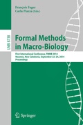 Cover: Formal Methods in Macro-Biology - Springer