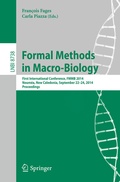 Cover: Formal Methods in Macro-Biology - Springer