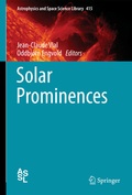 Cover: Solar Prominences - Springer