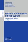 Cover: Advances in Autonomous Robotics Systems - Springer