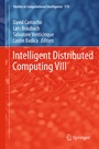 Cover: Intelligent Distributed Computing VIII - Springer