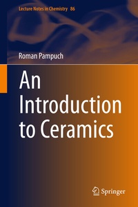 Enlarge image Cover: An Introduction to Ceramics - Springer
