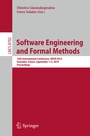 Cover: Software Engineering and Formal Methods - Springer