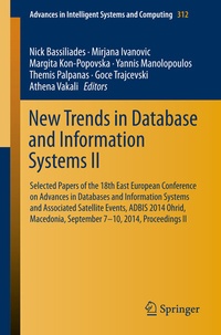 Abbildung von: New Trends in Database and Information Systems II - Springer