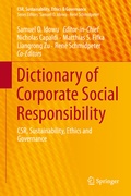 Cover: Dictionary of Corporate Social Responsibility - Springer