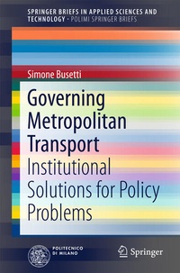 Bild: Governing Metropolitan Transport - Springer